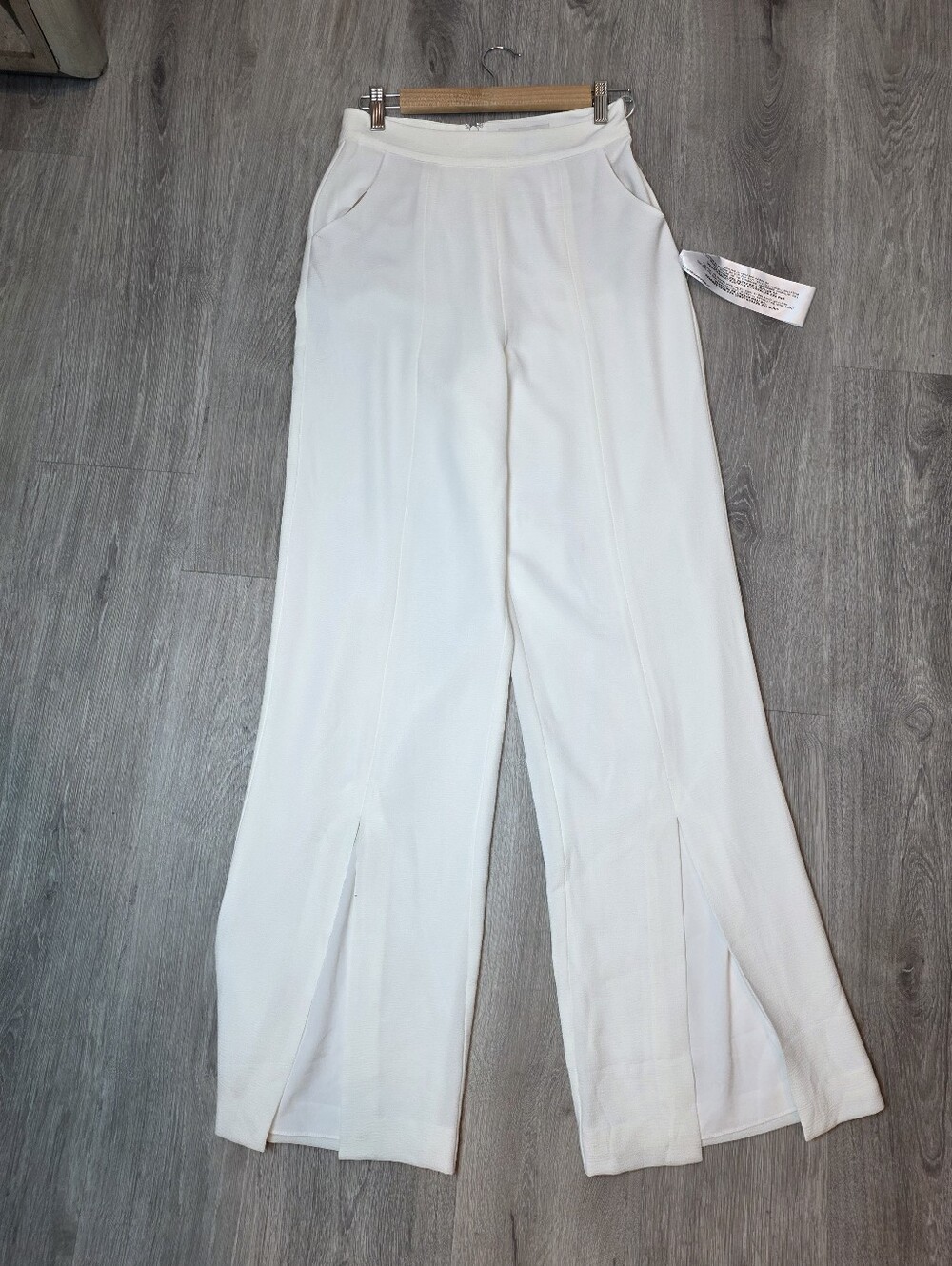 Dress The Population Ashton Split Hem Trouser  Size S Nwot